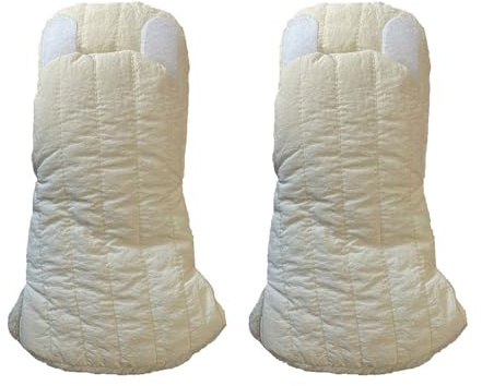 Calentador de manos de color sólido, forro de felpa, guantes cálidos para cochecitos, carrito, calentador de manos ajustable para cochecito