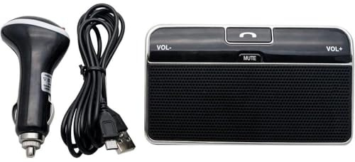 Riloer Vivavoce da auto Bluetooth da 5 V, universale, compatibile con iPad, compatibile con dispositivi Android Samsung Galaxy