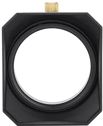 RASTKY 49mm Lens Hood for DV Camcorder Lens Protection, High Impact Plastic Camera Shade for Improved Image Quality, Fits 49mm Filter, Black, 1 Pack