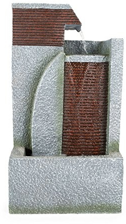 pajoma Niagara - Fontana per Tutte Le Stagioni, con Illuminazione a LED, Altezza 52 cm
