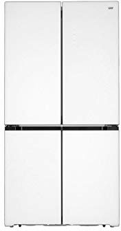 Frigorifero Americano No Frost, 542 Litri, Classe A++, Vetro Bianco