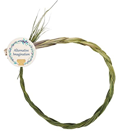 Alternative Imagination Sweetgrass Braid - Natural Incense - 18 to 23 Inches Long