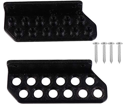 BESPORTBLE 1 Paar an Der Wand Montierter Pfeil Bogen Rack Abs 12 Pfeil Wandhalter Pfeil Display Kleiderbügel Bogenschießen Zubehör