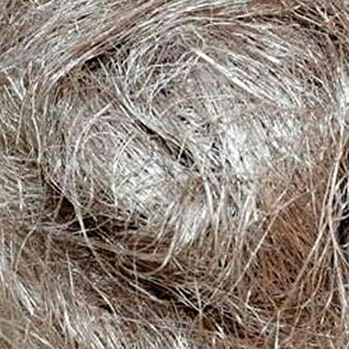 Klocke Dekorationsbedarf Füllmaterial für Geschenke – Sisal Watte/Wolle/Fasern – Flachshaar/Feenhaar Dekoration (Schlamm, 350 Gramm)