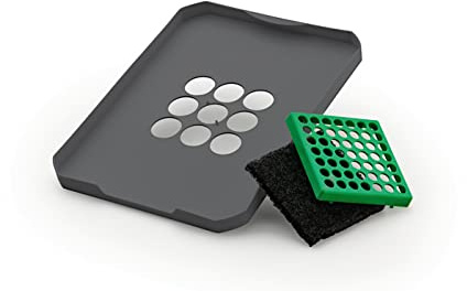 COX BOX Anthrazit Bio-Deckel für 15,5 Liter Eimer - Ersatzdeckel/Zubehör