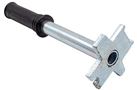 Toplionace Chiave Universale Manuale per Apertura Serbatoio Olio, Apribottiglie per Fusto Olio da 55 Galloni Apribottiglie Coperchio Olio in Plastica da 200 Litri (A)
