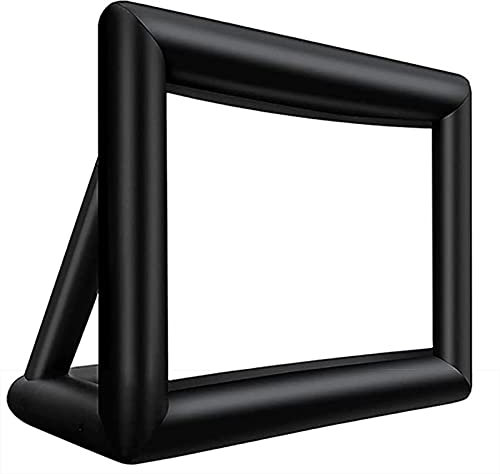 Outdoor Movie Screen 14ft,Inflatable Projector Screen,Supports Front and Rear Projection,with Blower, Fast Inflation, Foldable and Portable