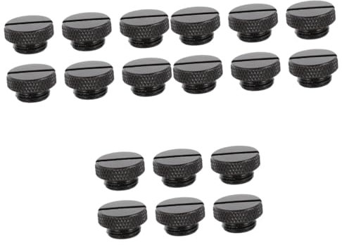 jojofuny 18pcs Sealing Ring Stop Plug for Water Cooling Water Fitting Tank Connector