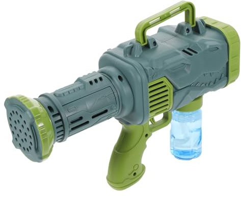 Abaodam Automatische Seifenblasenmaschine Für Elektrischer Handheld Bubble Maker Im Dinosaurierdesign Für Partys Und Spielvergnügen Einfach Zu Bedienen Batteriebetrieben