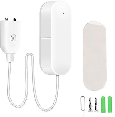 Water Leakage Alarmer, Water Level Wireless Sensor Wifi Overflow Flood Detector, for Google Home,Alexa,TUYA/Smart Life APP Notification