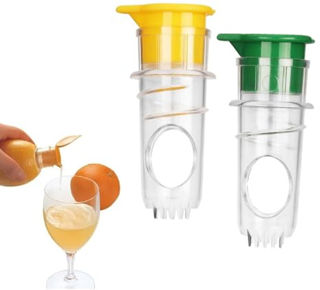 2 Pièces Presse-Citron, Presse Citron Manuel de Qualité Supérieure, Presse Citron Robuste, Presse Agrume Manuel Résistant, Presse Orange Manuel pour Cuisine, Bar, Restaurant, Sûr Et Durable