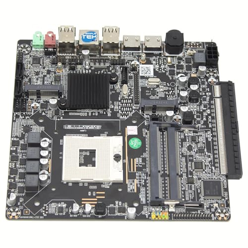 SIMPLETEK - Carte mère ITX socket PGA989 pour PC portable 2-3G — PCIe x16, DDR3, SATA, Wi-Fi, HDMI, USB 2.0, audio, LAN