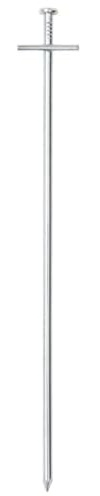 Nqyjm Zeltheringe 24 STK. 29,5 cm Ø6 mm Verzinkter Stahl für Zelt,Vorzelt