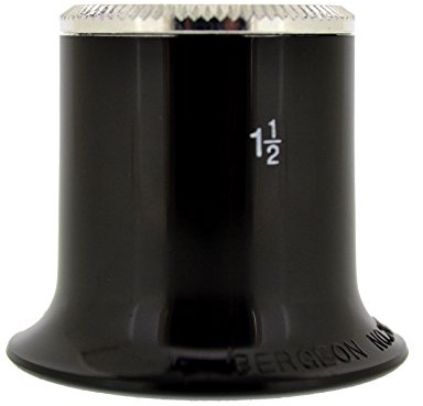 Loupe Bergeon 6,7X avec Anneau à vis - 2611-1,5