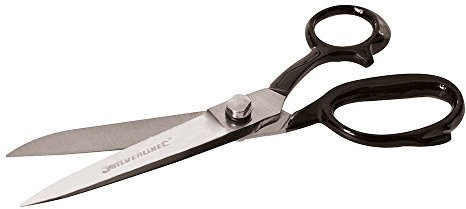 200mm (8 Inch) PREMIUM Stainless Steel Tailor Scissors – Adjustable Centre Sharp Precision Ground Heavy Duty Cutter – Fabric | Textiles | Carpet | Underlay | Felt | Rope | Wire Mesh | Card