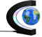 XUBX C Shape Magnetic Levitation Floating Globe with LED Lights, 360° Rotating Levitating World Globe for Kids Education/Home/Office Desk Gadget Decor