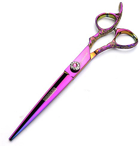 6/7 pollici capelli forbici parrucchiere forbici 440c durezza acciaio inossidabile forbici (6 pollici -C)