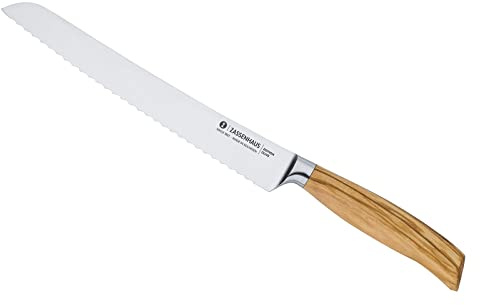 Zassenhaus Brotmesser 22 cm Edition Olive Zackenmesser Holzgriff Solingen
