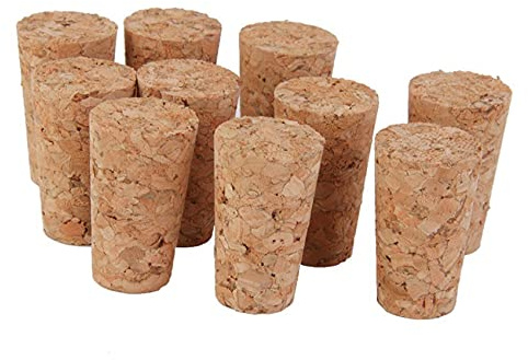 Iunipusy 10 Stück Konische Korken Stopper DIY Kunst Modell BAU 22 X 17 X 35Mm