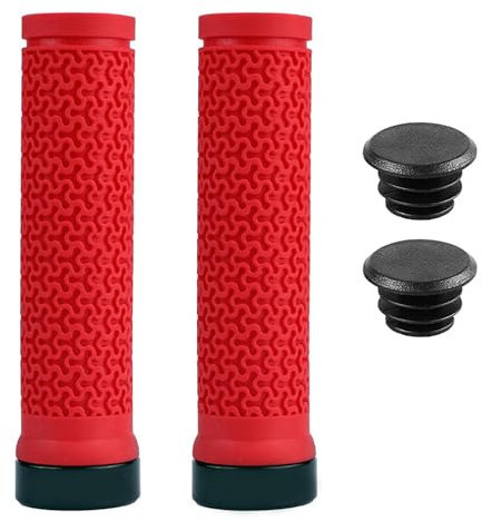 Kingke Fahrradlenkergriffe Ergonomisches Design Aluminiumlegierung Feststellbare Mountainbike Griffe Faltbare Fahrradgriffe Klemmgriffe Sichere Fahrradgriffe