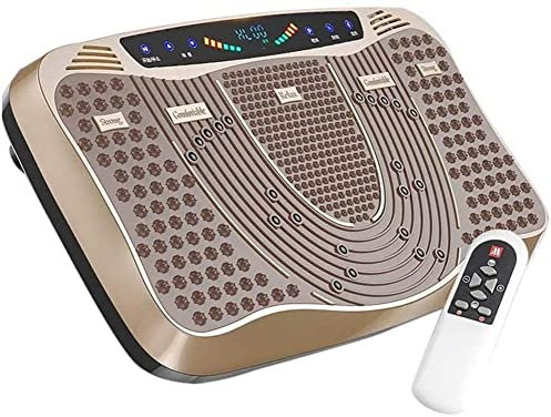 Aioneer Plateforme vibrante d'exercice pour Tout Le Corps, Plate-Forme de Fitness vibrante pour la Maison, la Perte de Poids, la Fonction de Lecture de Musique, 99 Niveaux et télécommande sans Fil