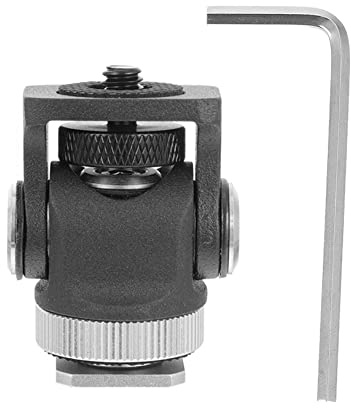 KONTONTY Mini-kugelkopf 1/4 Zoll Blitzschuh-montageadapter Für Kamera-Handy-blitzlicht-Monitor-Halterung