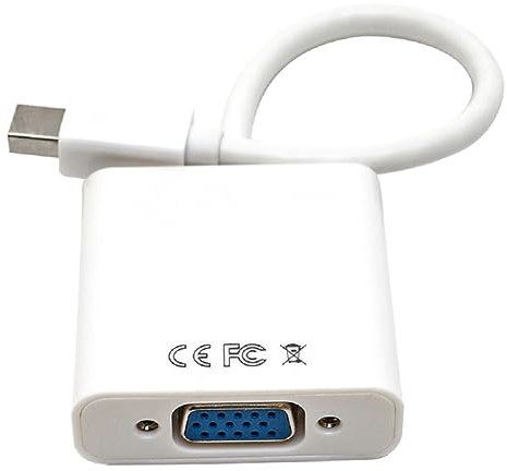 Artibetter Mini to Vga Converter Adapter Cable Male to Female Support for Laptop Monitor