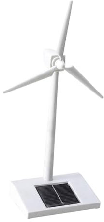 MagiDeal Modèle de moulin à vent Mini éoliennes générateur expérience décor à la maison bricolage artisanat énergie éolienne à énergie solaire pour les enfants