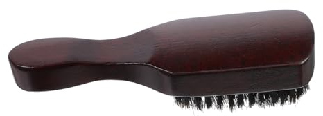 SHERCHPRY Bartbürste mit Borsten für Männer Friseurbürste zur Reinigung Ergonomischer Griff für Bequemes Styling Kompakt und Leicht für Unterwegs Bartpflegebürste