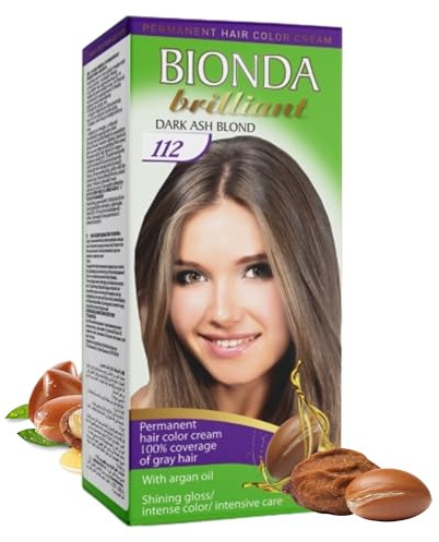 BIONDA Brilliant Tinta Capelli 112 Biondo cenere scuro 100 ml Olio Argan