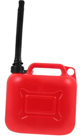 CONGARTENO Tanica Benzina Portatile Rinforzata con Manico e Tappo Sigillante Serbatoio Auto per Trasferimento e Stoccaggio Sicuro Carburante