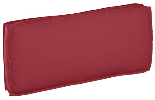 Palettenkissen für den Außenbereich, 120 x 50 x 12 cm, Oxford-Gewebe, wasserdicht, bequem, Rückenlehne für Garten, Terrasse, minimalistisch und langlebig, für Außenmöbel