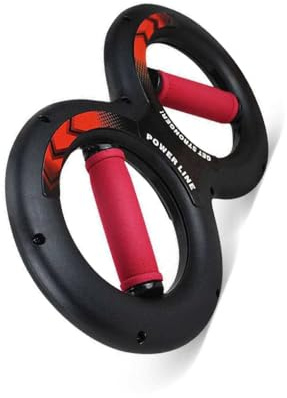 QUXVUIS Entrenador de brazos, pinza de mano, ejercitador agarre, 8 formas, práctico, equipo deportivo multiusos para el hogar, suministros gimnasio, Tipo 2