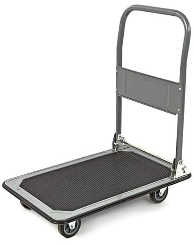 Carro con Plataforma para Mover Peso, Plegable, hasta 150 kg