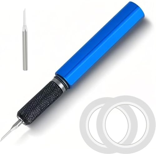 Buhdjfnke For, RG Scale Model Scriber Tool Set Kit-0.1mm Steel Blade- Panel Line Engraver Chisel