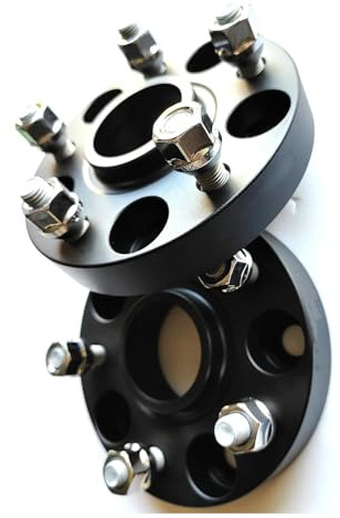 Spurverbreiterungen Für Volvo V90 XC40 T4 XC90 MK2 T5 T6 V70 XC70 C40 S80 S40 Radnabenzentrierte, Geschmiedete Distanzscheiben 5x108 63,3 Mm Radnabenzentrierte Distanzscheiben(Schwarz 2St,20 mm)