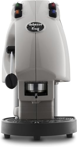 Generico Didiesse Frog Revolution Macchina da Caffè a Cialde Colore Gesso per Caffè Espresso a Casa e in Ufficio, Design Simpatico e Colorato, Basso Consumo 650W, 15 Bar
