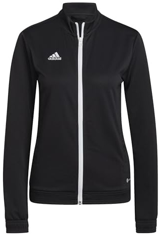 adidas Women's Entrada 22 Track Jacket, Black, XL