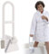 OrtoPrime Asa bañera Adultos y Niños - Agarraderas baño - Asidero para Baño - Barra ducha - Agarrador ducha Personas Mayores - Asidero Bañera Adultos - Apoyo Bañera - Asa de SEGURIDAD para Baño