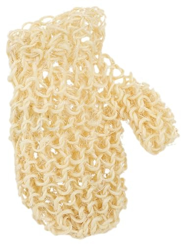 Beaupretty Body Scrubber Glove Gloves Exfoliating Mitt Shower Mittens Body Wash Gloves Body Exfoliating Gloves Shower Wash Gloves Exfoliating Shower Gloves Tool Sisal Frosted