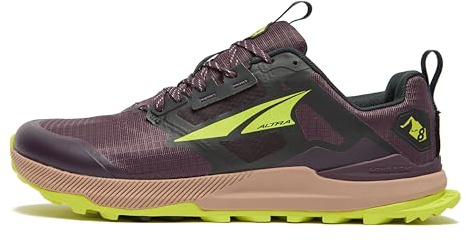 ALTRA Women's Lone Peak 8 Trail Running Shoe, Dark Purple, 8.5
