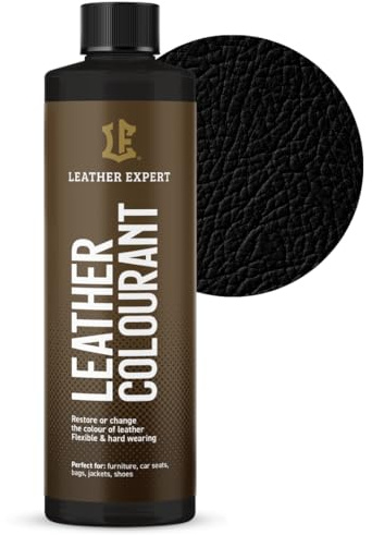 Sehr Deckend Wasserbasierte Lederfarbe – Leather Paint für Natur- und Öko-Leder, Ohne Alkohol, Für Alle Lederaccessoires – Reißt oder Blättert Nicht Ab – Viele Farben zur Auswahl