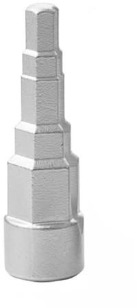 DBEIXIWEI Cabezal de llave de paso de acero de alto carbono con unidad de 1/2 pulgada y 5 tamaños hexagonales, herramienta de reparación de válvula de radiador doméstico