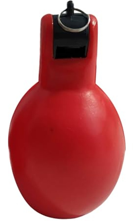 Jorzer Hand Squeeze Whistles, Red Handheld Whistle Hand Whistle for Coaches Sports for Indoor Outdoor Home Sports SPORTING_GOODS.