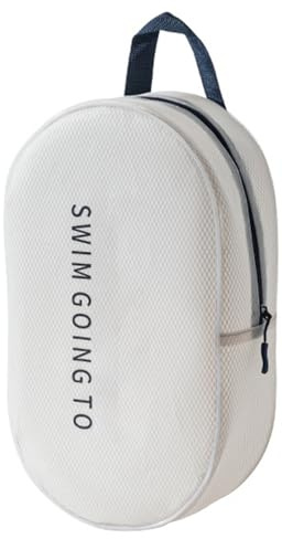 Translucent Travel Toiletry | Waterproof Swim and Pool Cosmetic with Handle | Sturdy Travel for Toiletries, Makeup, and Personal Care Accessories | Portable Bathroom Organizer