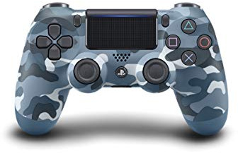 Sony - V2 Dualshock 4 Wireless Controller, Blue Camouflage (PS4)