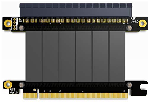 ADT-Link PCI-E X16 a 16X 3.0 da maschio a femmina Cavo di prolunga Scheda grafica Scheda computer Chassis PCI Express Extender Ribbon 128G / Bps (R33SF 5CM)