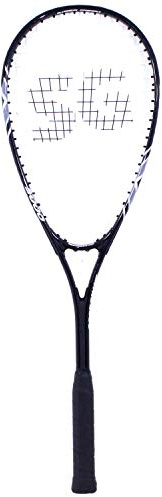 SquashGalaxy Intro 5000 Squashschläger Serie (Anfängerrahmen, tolles Preis-Leistungs-Verhältnis!) (schwarz)