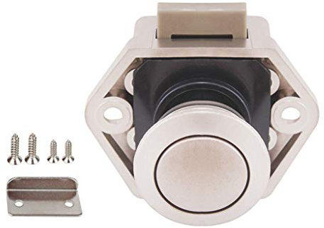 Yushu Druckschloss für Wohnmobile, Wohnwagen, Boote, Schubladen, Möbel, Hardware, Freizeitauto, Wandschrank, Schubladenschlösser, Autos, Motorräder, 20 mm Durchmesser