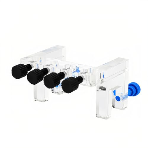Aquarium Wasser Rohr Schlauchhalter, Soft Tube Halterung Acryl Fixture Halter Glasbefestigung Aquariumrohrhalter Tragbarer Leichter Acrylrohrhalter Wasserrohr Rohrhalter für Halten Schläuchen Rohren